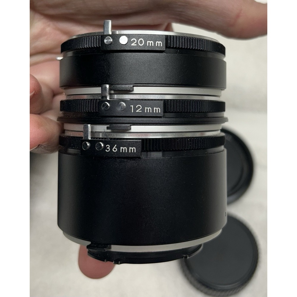 Telesar Automatic Extension Tube Set for Minolta MC/MD Mount Cameras W/Bag (SH2)